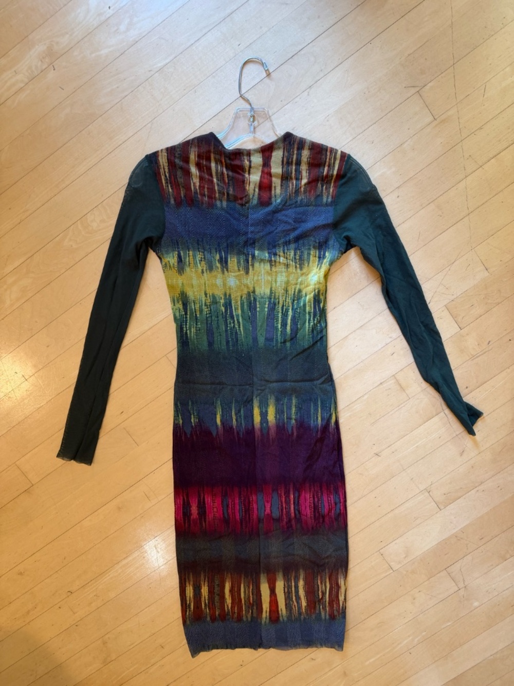 Petit Pois tie dye body con drss, XS, N - Picture 2 of 4